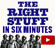Bill Conti's magnificent theme provides the background for the movie ''The Right Stuff'' condensed to six minutes.
